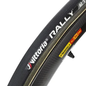 Neumático tubular VITTORIA RALLY 700x21c Negro
