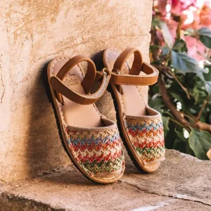 Abarca infantil en tejido multicolor con cierre de velcro | COVA-NZ