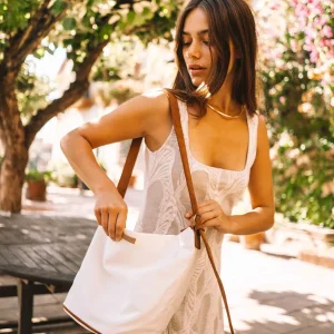 Bolso de mujer en lona de algodón con asa ajustable | GOA
