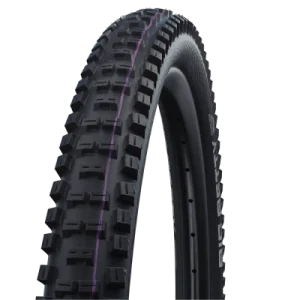 Neumático SCHWALBE BIG BETTY 27.5x2.40 ADDIX ULTRASOFT SUPERDOWNHILL Tubeless Ready Blando Negro